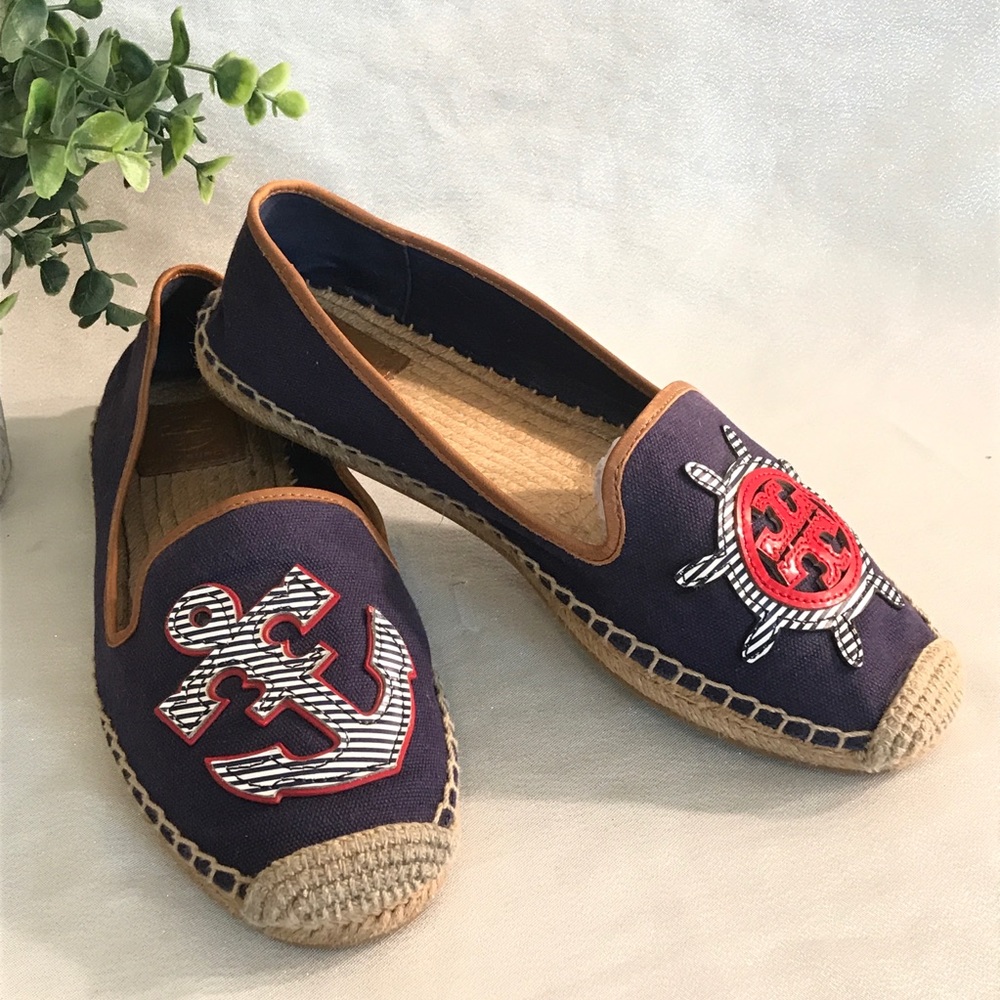 Tory Burch Laguna Espadrille Flats-size 9